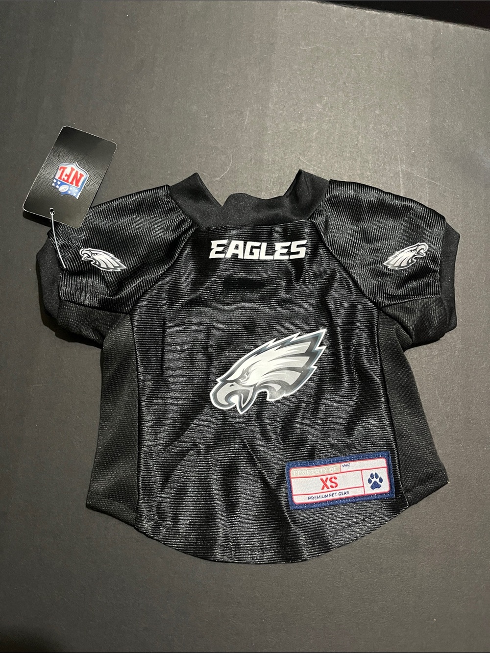 Philadelphia Eagles NFL Dog Pet Stretch Jersey XS NWT!.